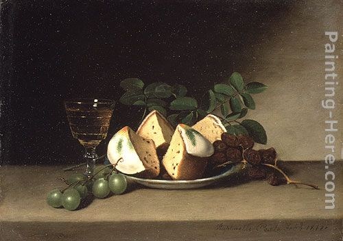 Raphaelle Peale Still Life with Cake